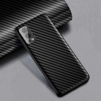 Carbon Fibre texture Phone Case for OnePlus Nord 2 Fashion Design Soft Back Cover Coque for OnePlus Nord 2 5G Case
