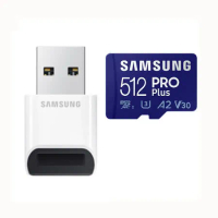 Samsung 三星 PRO Plus microSDXC UHS-I(U3) 512G記憶卡