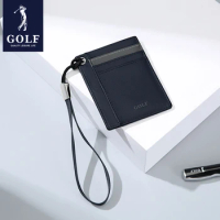 GOLF Bank Card Bag Trendy Card Cover with Multiple Card Positions Men's Card Clip Small Women's ID Bag Card Bag Card Protection