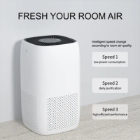 Portable air purifier for home room car with H13 HEPA Carbon filter,Desktop air cleaner For Dust Smokers Pollen Pet Dander
