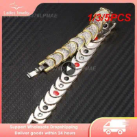 1/3/5PCS Magnetic Bracelets Copper Nagetive Ion Far Infrared Germanium Health Care Bracelet Bangle Reduce Fatigue Unisex Jewelry