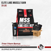 ELITELABS Mass Muscle Gainer 20 Lbs Susu Weight Mass Gainer Import Elite Labs Gainer BPOM Certified