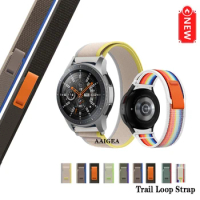 20 22mm Trail Loop Nylon Strap For Samsung Galaxy Watch 3 41mm 45mm / Watch4 Watch5 Pro Watch6 / Active 2 40mm 44mm
