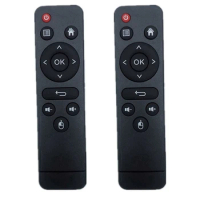 2X Remote Control For H96 MAX 331/Max X3/MINI V8/MAX H616 Smart TV Box Android 10/9.0 4K Media Player Top Box Controller