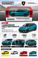Kinsmart Diecast Car Lamborghini Urus Performante skala 1:40
