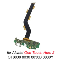 Charging Port Board for Alcatel One Touch Hero 2 OT8030 8030 8030B 8030Y / Alcatel One Touch Hero 2C OT7055 7055A OT-7055 7055