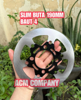 Disc 190mm SUNSTAR BUTA PNP Semua Beat Scoopy Genio Spacy Vario110 125 150 160 Buat Baut 4 PIRINGAN 