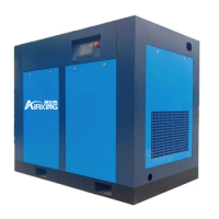 Customized Support 55kw 75kw 110kw 132kw Rotary Silent Air-compressors 8bar 10bar 12bar Industrial Screw Air Compressor