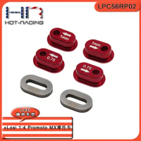 Hot Racing Aluminum Spacer Plus Tension Adjuster Oval Washer washers for Losi1:4Promoto-MX