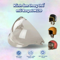 Kính Royal M139 cao cấp kính âm rời thay thế cho mũ bảo hiểm Royal M139 chính hãng