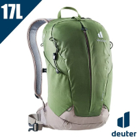 【Deuter】AC LITE 網架直立式透氣背包17L_3420121 松綠