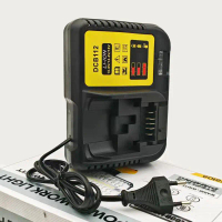 Serasi dengan pengecas bateri litium 2A DCB112 untuk Dewalt 10.8V 12V 14.4V 18V 20V (DCB206 DCB205 D
