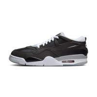 【NIKE 耐吉】Air Jordan 4 RM PRM 男鞋 黑白灰色 AJ4 休閒 喬丹 運動 休閒鞋 HV5184-010