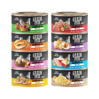 紐西蘭ABSOLUTE HOLISTIC超越巔峰無穀犬罐 副食罐 80g x 48入組(購買第二件贈送寵物零食x1包)
