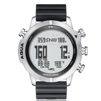 Digital Dive Watch for Men Dive Computer Watch Scuba Diving Watches Men's Wrist Watches with Compass Altimeter Barometer