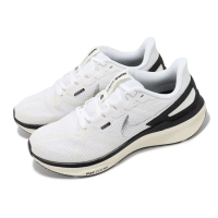 【NIKE 耐吉】慢跑鞋 Wmns Air Zoom Structure 25 女鞋 男鞋 白 黑 緩衝 氣墊 路跑 運動鞋(DJ7884-104)