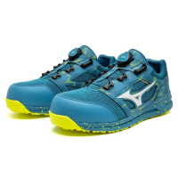 【MIZUNO 美津濃】F1GA246524(LS II BOA 旋鈕 寬楦 安全防護鞋 工作鞋 塑鋼頭 鋼頭鞋)