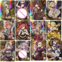 Anime Goddess Story Pure Love Hms Dido Tomoe Mami Ssr Cards Game Collection Rare Cards Children's Toys Boys Birthday Gifts