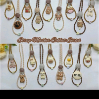 Strap Masker Coklat Strap Masker Tali Gembul Strap Masker Karakter 2in1 Strap Masker Imut Tali Maske