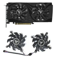 2 FAN 85MM GA92S2U 4PIN RX6600XT new GPU fan suitable for Yeston Radeon Rx6500xt 4gd6 Earth God graphics card cooling