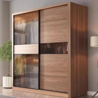 Storage Sliding Door Wardrobe Clothes Luxury Open Closet Organizer Mobile Room Divider Armario De Ropa Bedroom Furniture