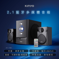 KINYO 2.1藍牙多媒體音箱KY1758