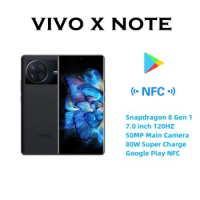 New Arrival Vivo X Note 5G smart phone Snapdragon 8 Gen 1 7.0 inch 120HZ 50MP Main Camera 80W Super Charge Google Play NFC