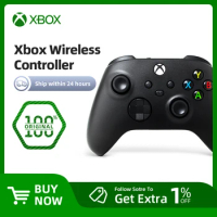 Microsoft Xbox Core Wireless Controller Carbon Electric Volt White Black for Xbox Series X Xbox Series S Xbox One Controller