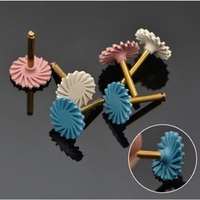 Dental Rubber Polisher Poles Komposit Twist Spiral Flex Occluflex Composite Polishing Bur Soflex Pol