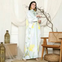 Kaftan Putih | Kaftan Jumbo | Kaftan Premium | Long Kaftan | Dress Jumbo | Dress Ivory | Abaya Putih