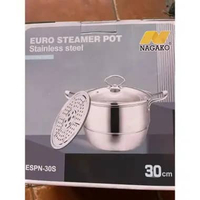 Dandang panci steamer stainless murah steamer calypso kukusan soup calypso Best Quality 30cm DANDANG