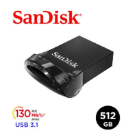 SanDisk Ultra Fit 高速碟512GB (公司貨) USB 3.1隨身碟