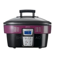 Household multi-functional electric cooker AD-G909 non-stick electric cooker 5L multi-purpose electronic wok 220V 1400W