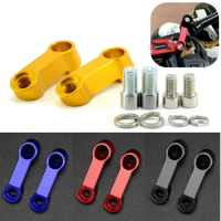 Monkey Motorcycle Side Mirror Booster Shift Bracket For Honda CT125 Super Cub CC110 MSX125 GROM125 MSX125SF Tuning Accessories