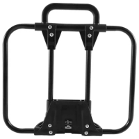 Folding Bicycle Bag Basket Frame Stand for Brompton S-Bag Basket Bag Folding Bicycle Accessories 30x26cm Black