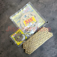 Gear set gir set motor sss 428 tebal astrea grand supra100 suprafit lama suprax lama lagenda win100