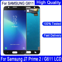 NEW 5.5"High quality For Samsung J7 Prime 2 2018 G611 LCD for Samsung G611 G611F/M display lcd +Touch Screen Digitizer Assembly
