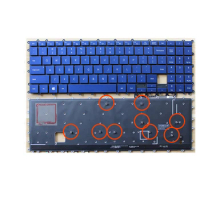 New US Blue Backlit Keyboard for Samsung Galaxy Book Flex NP950QCG