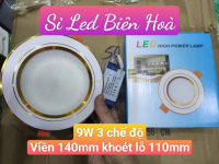 Bóng đèn led DOWNLIGHT 3 màu 9w phi 110mm