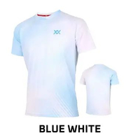 Kaos Jersey Badminton MAXX MXFT 118 Series L blue white