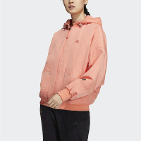 Adidas Warm Jkt T2 [HZ2997] 女 連帽外套 運動 休閒 戶外 CNY 保暖 舒適 亞洲版 粉紅