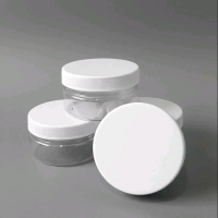 Toples Tabung Silinder Plastik Tebal Premium 200ml stoples jar