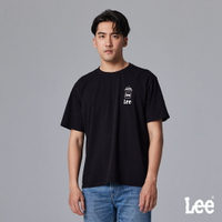 Lee 男款 寬鬆版 胸前多LOGO 短袖T恤 | Modern