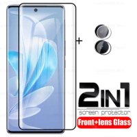 9D Curved Tempered Glass Case For vivo V29 V 29 29V VivoV29 6.78Inch Screen Protector For vivo V29 Camera Protective Film V2250