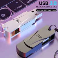 【2023】Metal USB 3.0 Flash Drive 2TB USB Disk Pen Drive 1TB High Speed Pendrive Waterproof Memory Sticks Usb Flash Disk For PC Laptop