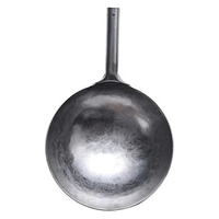 Thickened 30 32 34cm Uncoated Carbon Steel Wok pans Cooking Pot Chinese Hand-forged Non-stick Iron Pot cookware pans