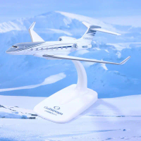Gulfstream G650 Pesawat Diecast, Skala 1/200, Model Kapal Terbang, Model Kapal Terbang G650ER, 1 Kep