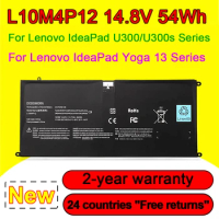 14.8V 54Wh L10M4P12 Laptop Battery For Lenovo IdeaPad U300/U300S U300S-IFI U300S-ISE,Yoga 13-IFI 13-ISE 13-ITH 4ICP5/56/120