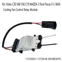 Cooling Fan Control Relay Module for Volvo C30 S40 V50 C70 MAZDA 3 Ford Focus II C-MAX 1137328365 11