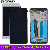 5.5" For Xiaomi Redmi Note 4X LCD Display Touch Screen Assembly With Frame Replacement Parts Screen For Redmi Note 4 LCD Screen